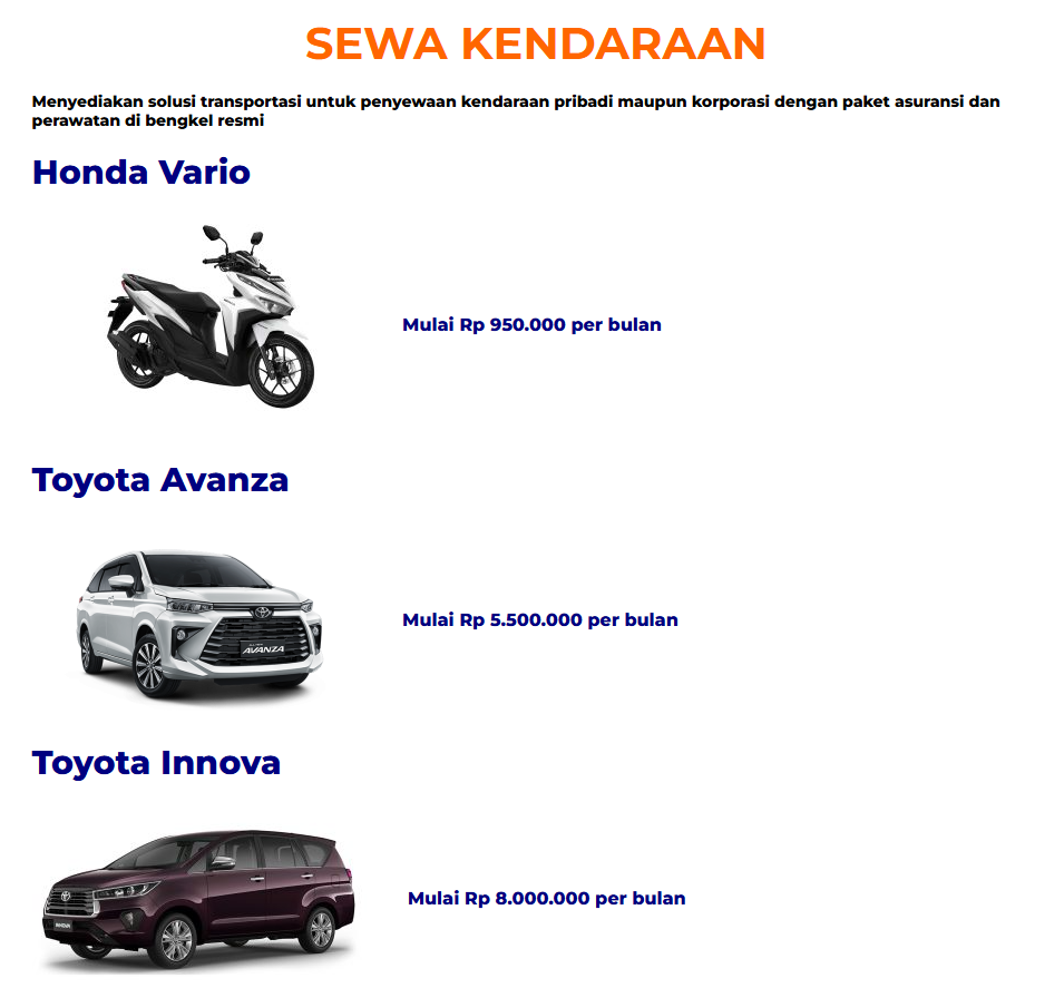 Email : sewa@asando.co.id
